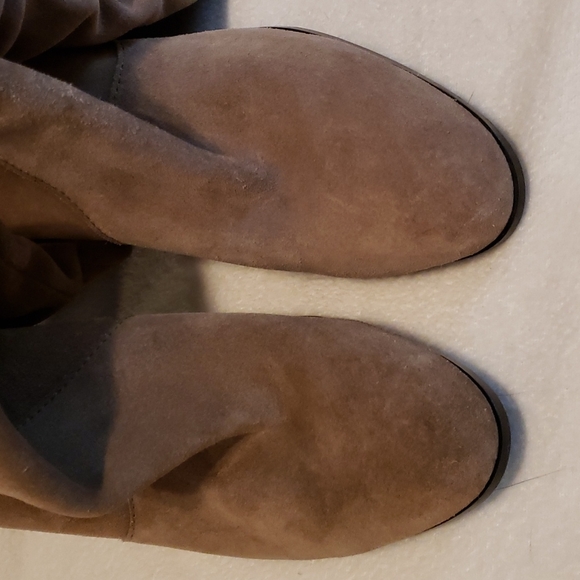 Sofft Slouchy Tall Suede Heeled Boot - Picture 14 of 14